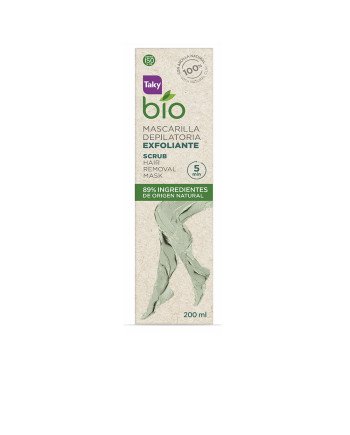 BIO NATURAL EXFOLIANTE mascarilla depilatoria 200 ml