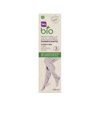 BIO NATURAL PURIFICANTE mascarilla depilatoria 200 ml