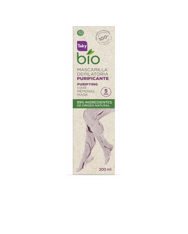 BIO NATURAL PURIFICANTE mascarilla depilatoria 200 ml