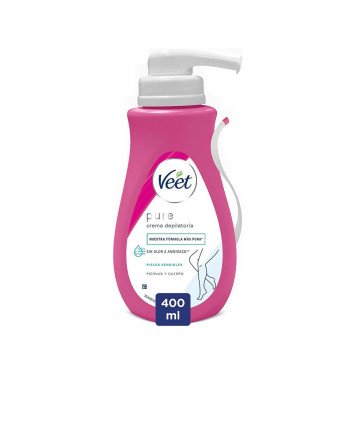 PURE DUCHA crema depilatoria piel sensible 400 ml