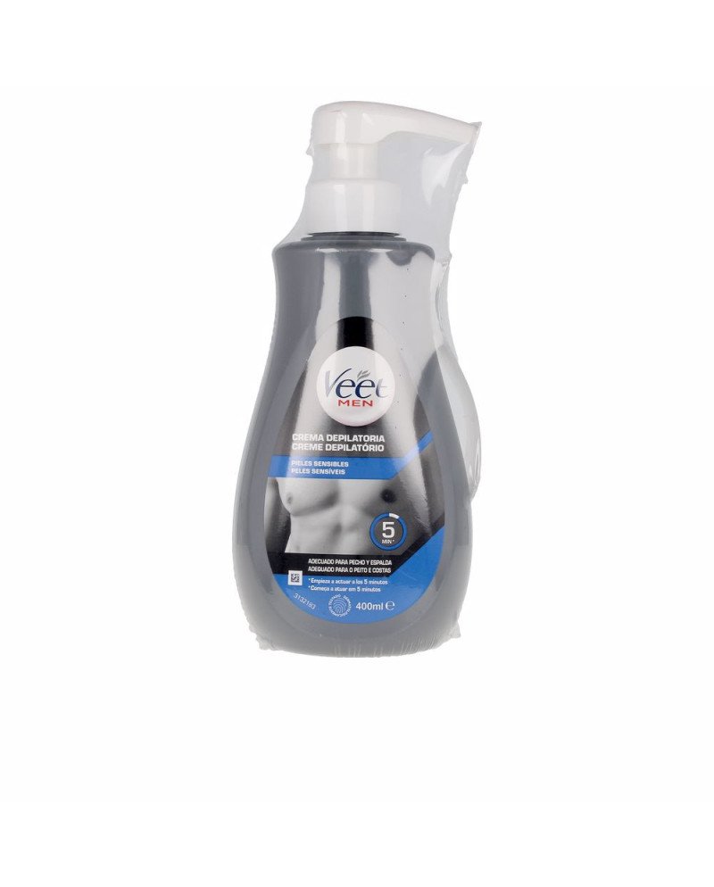 VEET MEN gel crema depilatoria piel sensible 400 ml