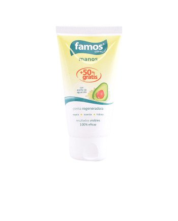 FAMOS crema manos regeneradora aceite de aguacate 75 ml
