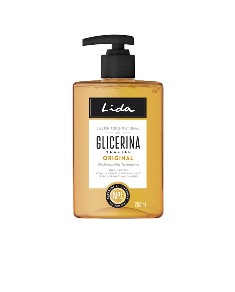LIDA JABÓN 100% NATURAL manos glicerina 250 ml