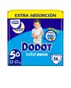 DODOT ETAPAS EXTRA talla 5 pañales 12-17 kg  56 u