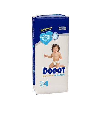 DODOT SENSITIVE talla 4 pañales 9-14 kg 48 u