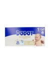 DODOT SENSITIVE RN talla 1 pañales 2-5 kg 84 u