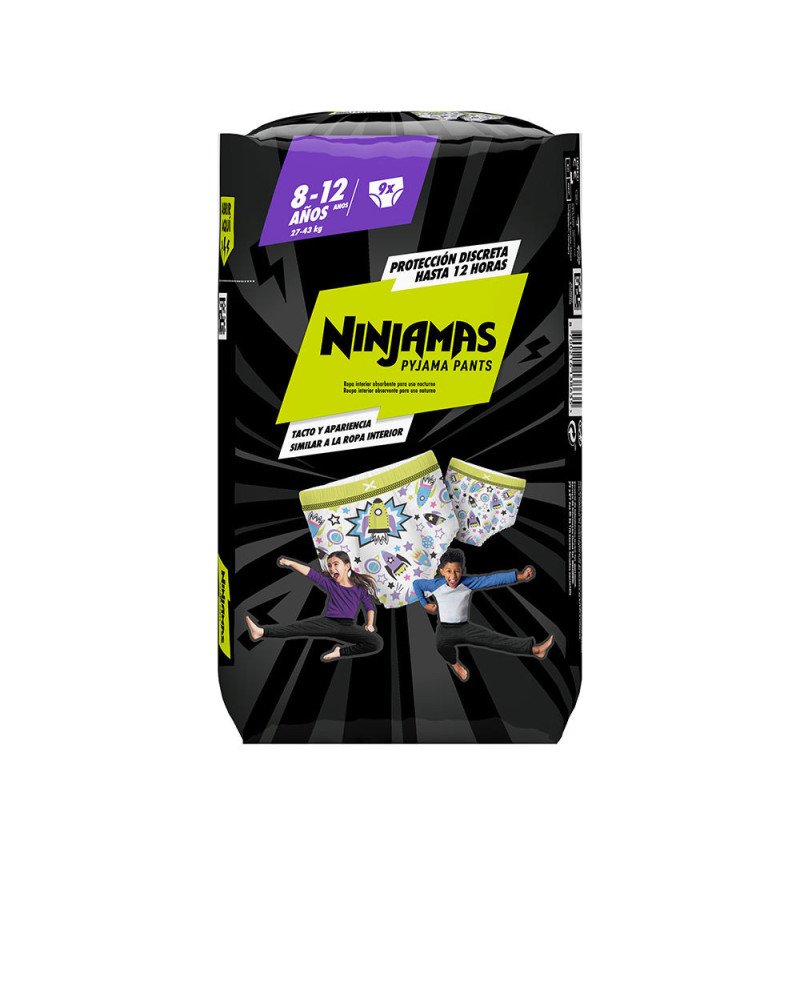 DODOT NINJAMAS PANTS 8-12 años 27-43 kg 9 u
