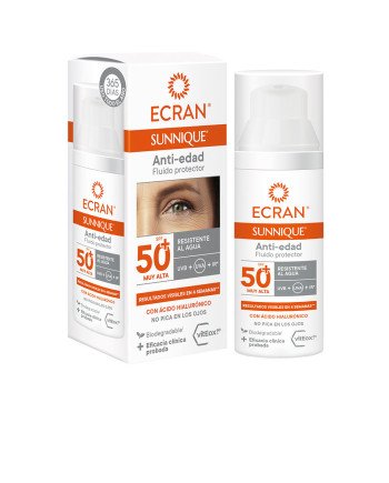 ECRAN SUNNIQUE anti-edad facial SPF50+ 50 ml