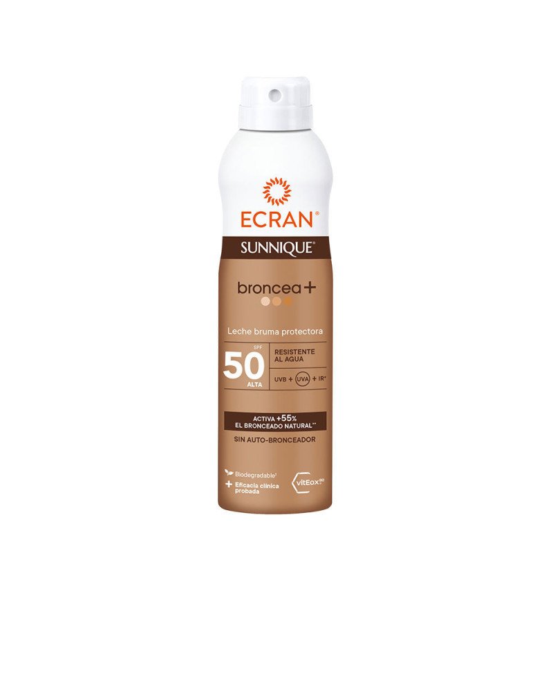 ECRAN SUNNIQUE BRONCEA+ bruma protectora  SPF50 250 ml