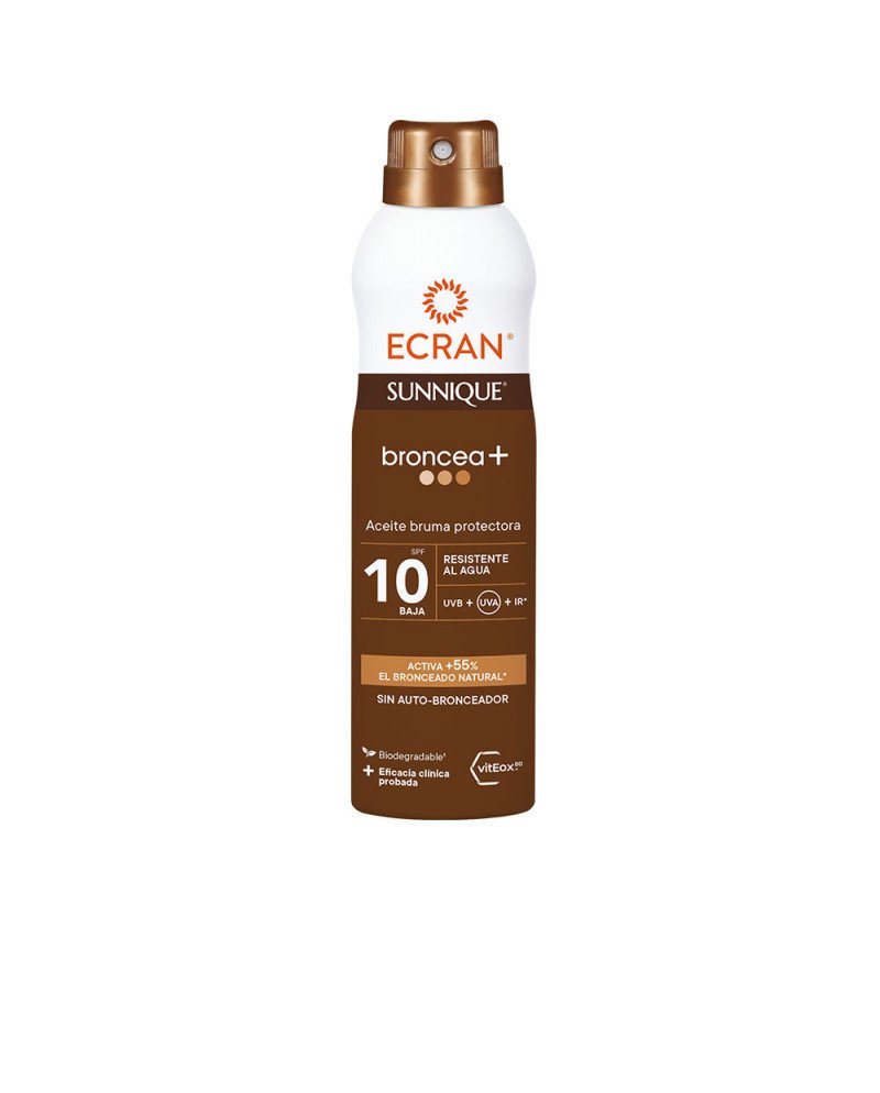 ECRAN SUNNIQUE BRONCEA+ aceite bruma SPF10 250 ml