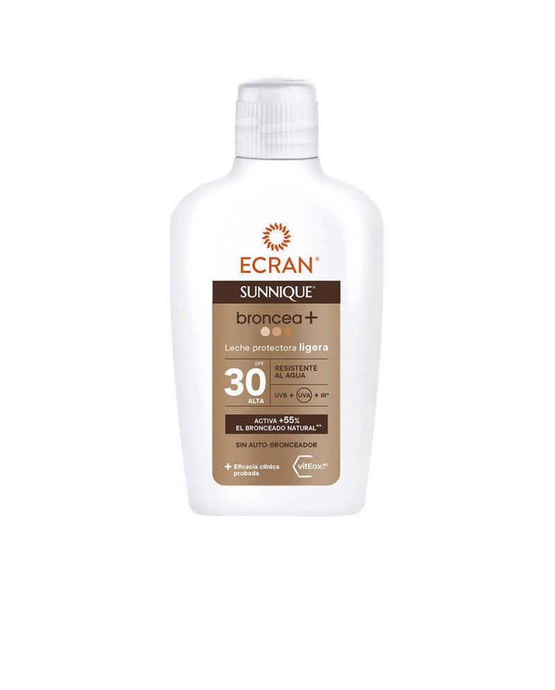ECRAN SUNNIQUE BRONCEA+ leche protectora SPF30 200 ml