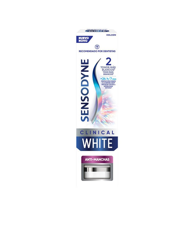 SENSODYNE CLINICAL WHITE antimanchas crema dental 75 ml