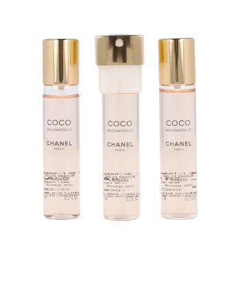 COCO MADEMOISELLE eau de parfum vaporizador twist & spray refills 3 x 7 ml