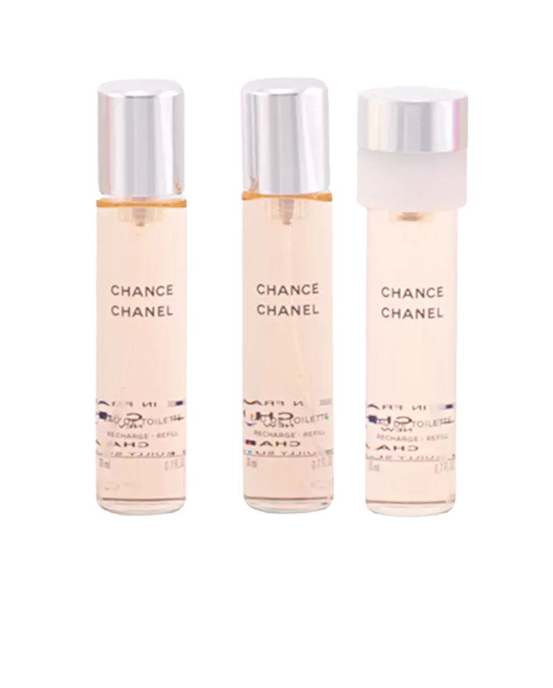 CHANCE eau de toilette vaporizador twist & spray 3 recargas 3 x 20 ml