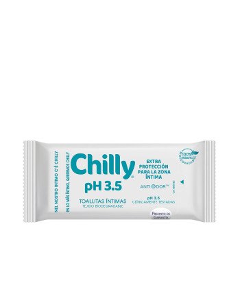 CHILLY POCKET toallitas íntimas ph 3.5 12 u