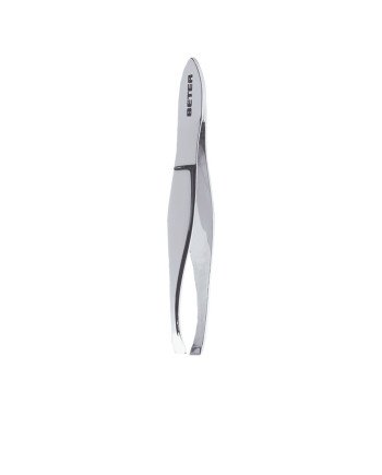 PINZA depilar punta recta cromada 1 u