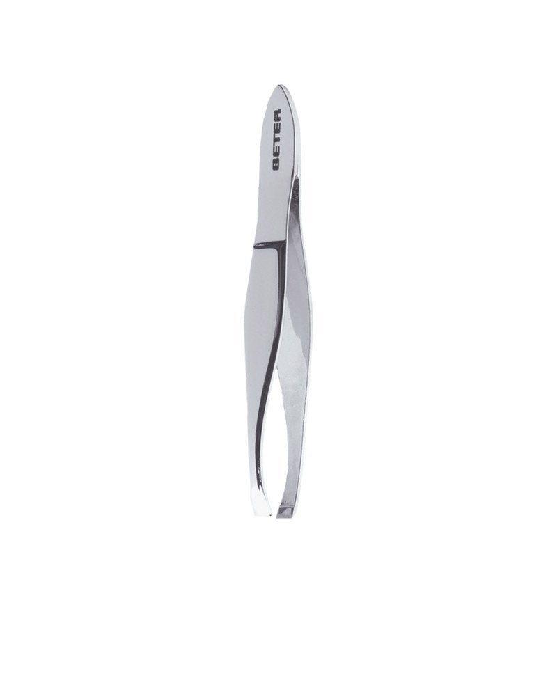 PINZA depilar punta recta cromada 1 u