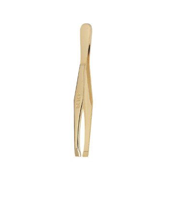 PINZA depilar punta recta dorada 1 u