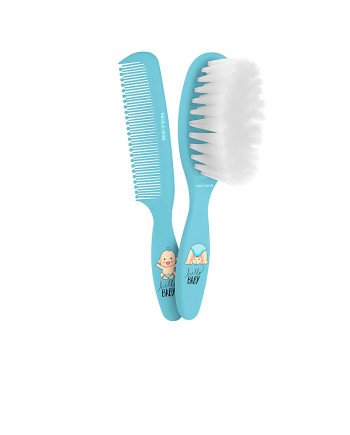 CEPILLO&PEINE BEBE pack azul 2 u