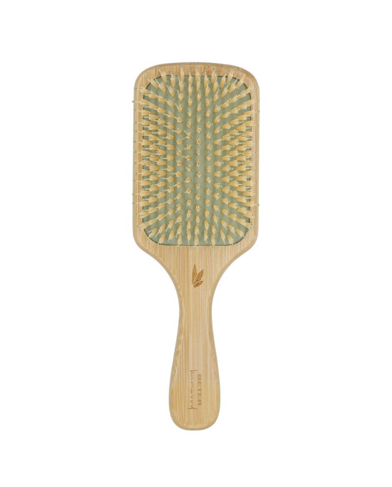 BAMWOOD cepillo neumático raqueta cerdas nylon 1 u