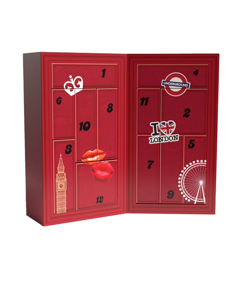 CALENDARIO DE ADVIENTO 12 pz