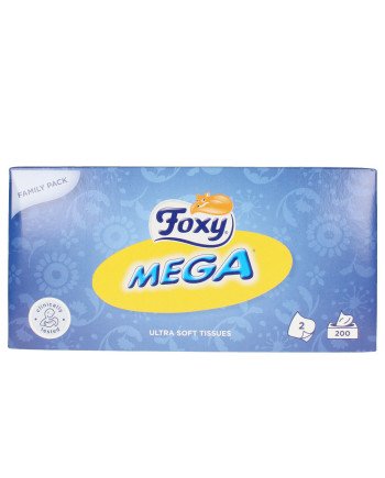 FACIAL MEGA pañuelos 200 u