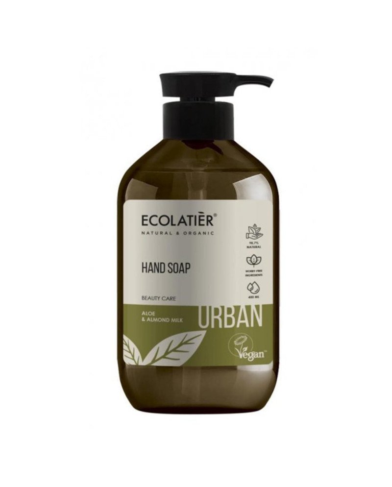 Ecolatier Aloe Y Leche De Almendras Jabon De Manos Jabon De Manos 1Un