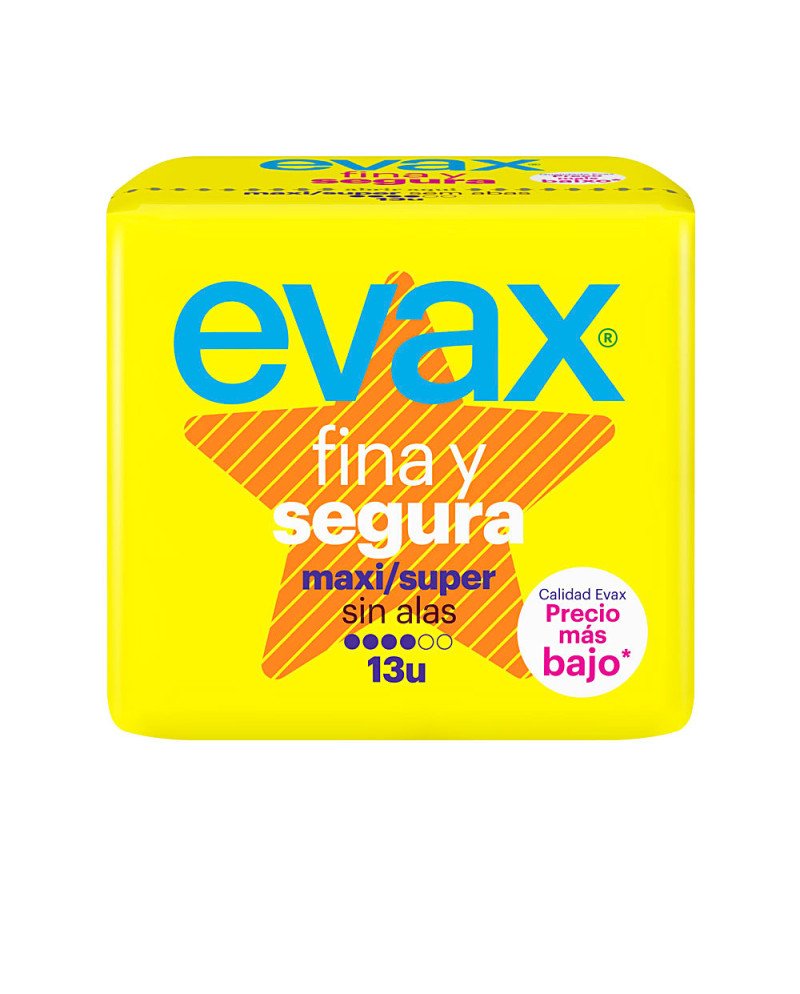 EVAX FINA&SEGURA compresas maxi 13 u