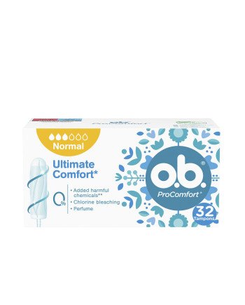 O.B. PROCOMFORT NORMAL tampón 32 u