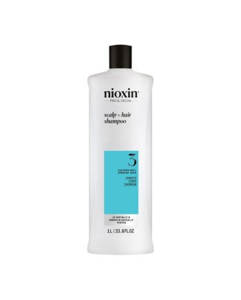 SISTEMA 3 - Champú - Cabello Teñido y Dañado con Debilitamiento Leve 1000 ml