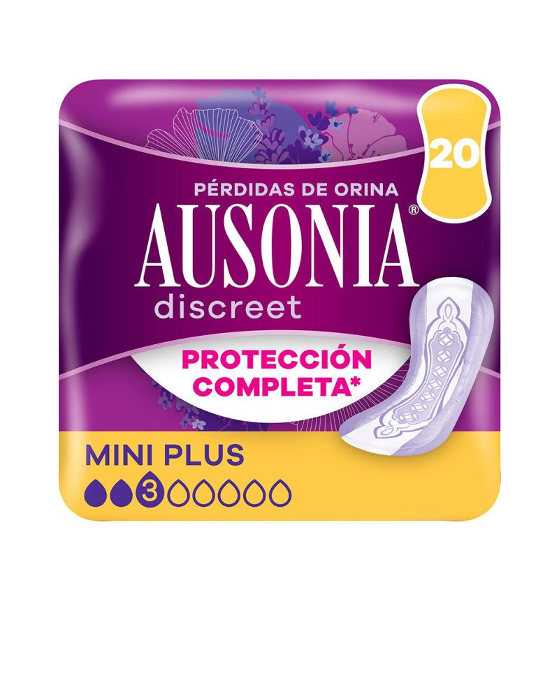 AUSONIA DISCREET compresas incontinencia mini plus 20 u
