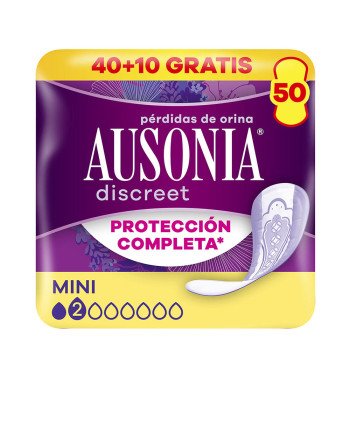 AUSONIA DISCREET compresas incontinencia mini 50 u