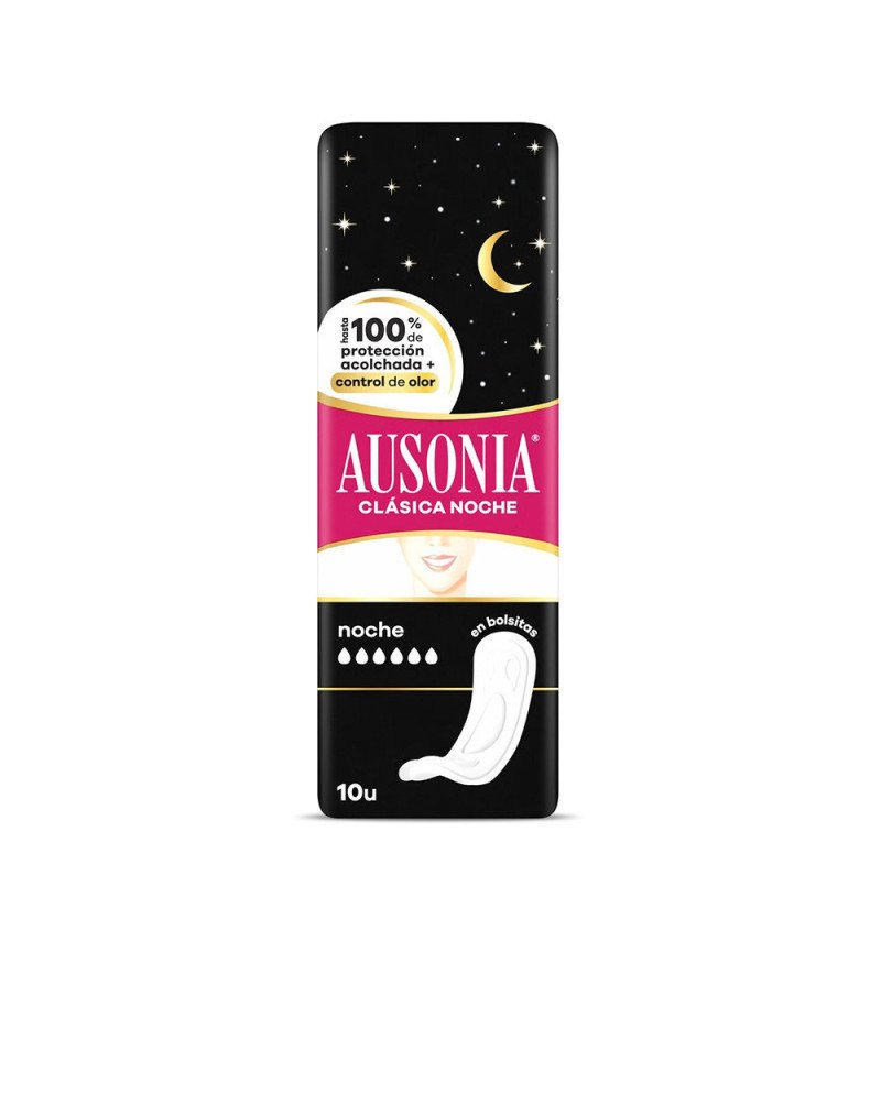AUSONIA NOCHE compresas super plus 10 u