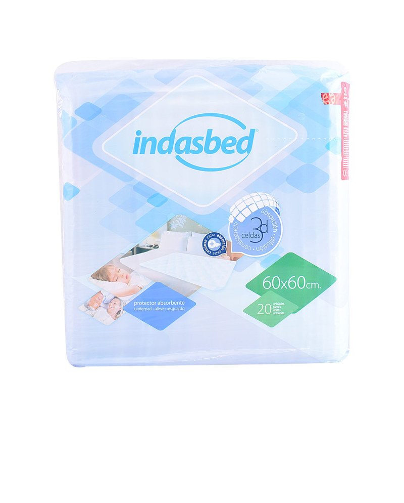INDASBED protector absorbente 60x60 cm 20 u