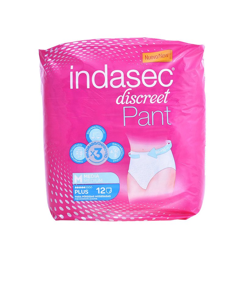 PANT PLUS talla mediana 12 u