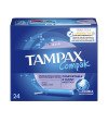 TAMPAX COMPAK tampón lites 24 u