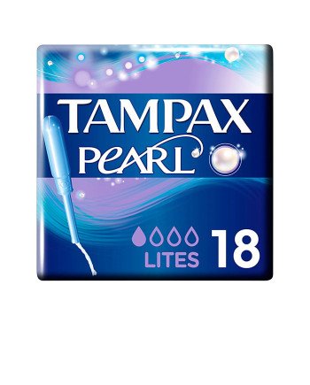 TAMPAX PEARL tampón lites 18 u
