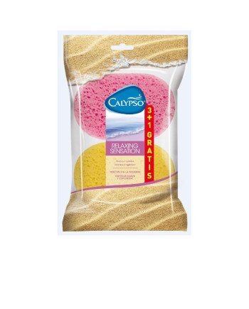 ESPONJA CALYPSO relaxing sensation 4 u