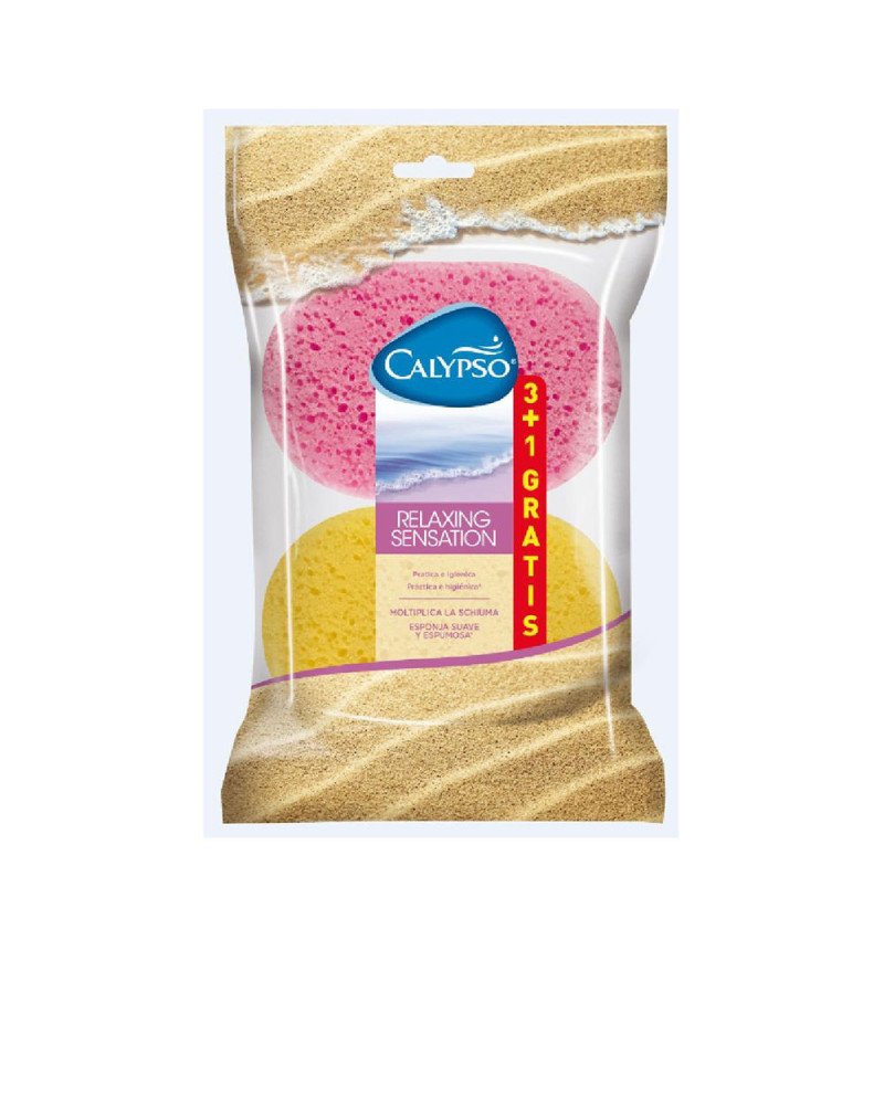 ESPONJA CALYPSO relaxing sensation 4 u