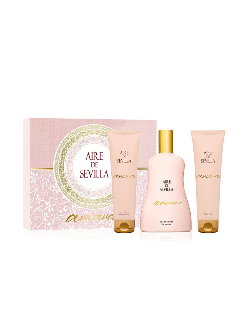 AIRE DE SEVILLA AMARA ESTUCHE 3 pz