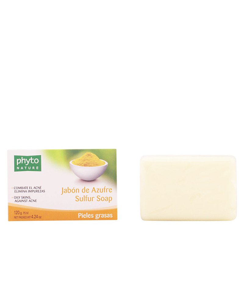 PHYTO NATURE pastilla jabón azufre 120 gr