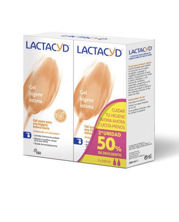 LACTACYD GEL INTIMO lote 2 x 200 ml