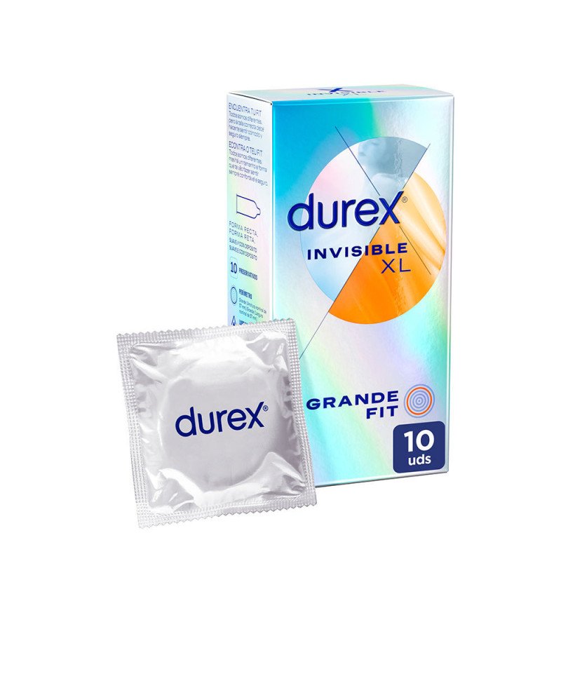 INVISIBLE XL ultra fino preservativos 10 u