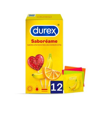 SABORÉAME FRUTAS preservativos 12 u
