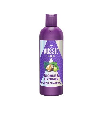 AUSSIE SOS BLONDE & HYDRATE purple shampoo 300 ml