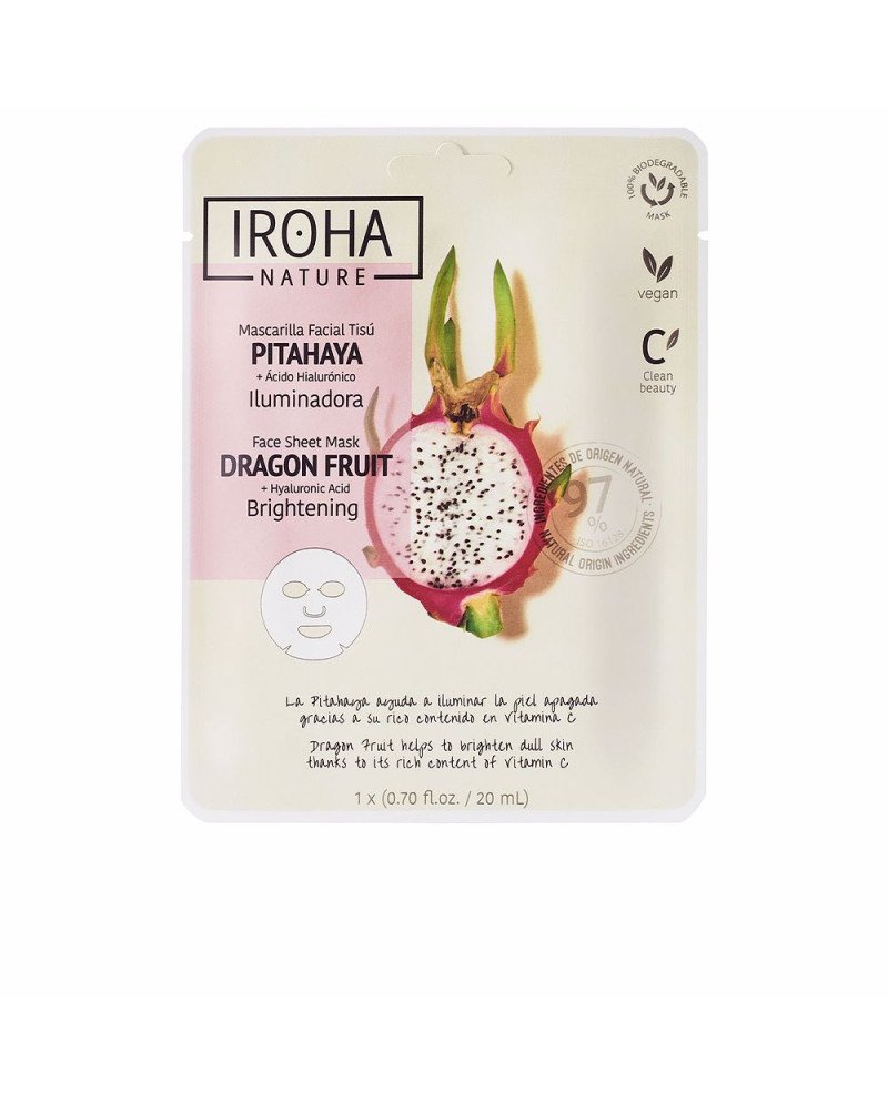 NATURE MASK dragon fruit + hyaluronic acid 1 u