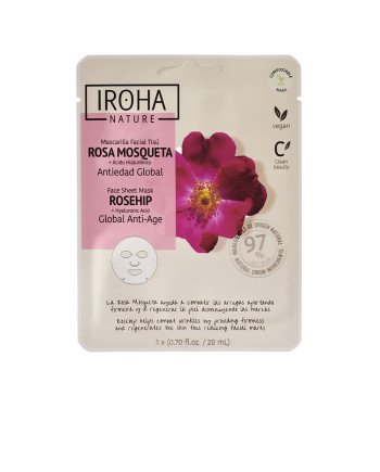 ROSA MOSQUETA mascarilla facial tisú 1 u