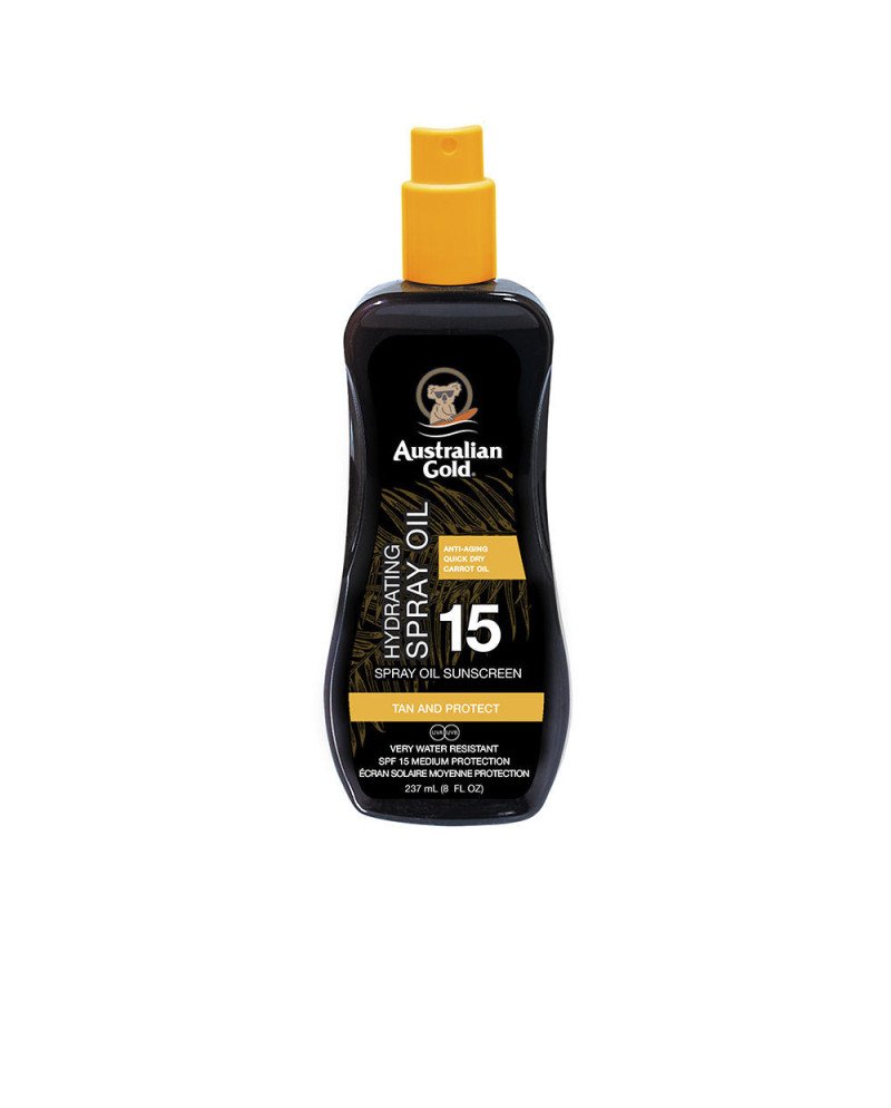 SUNSCREEN SPF15 spray oil hydrating formula 237 ml