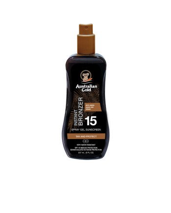 SUNSCREEN SPF15 spray gel with instant bronzer 237 ml
