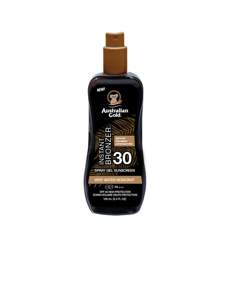 SUNSCREEN SPF30 spray gel with instant bronzer 100 ml